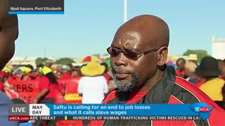 Cosatu is holding it's main Worker's Day rally