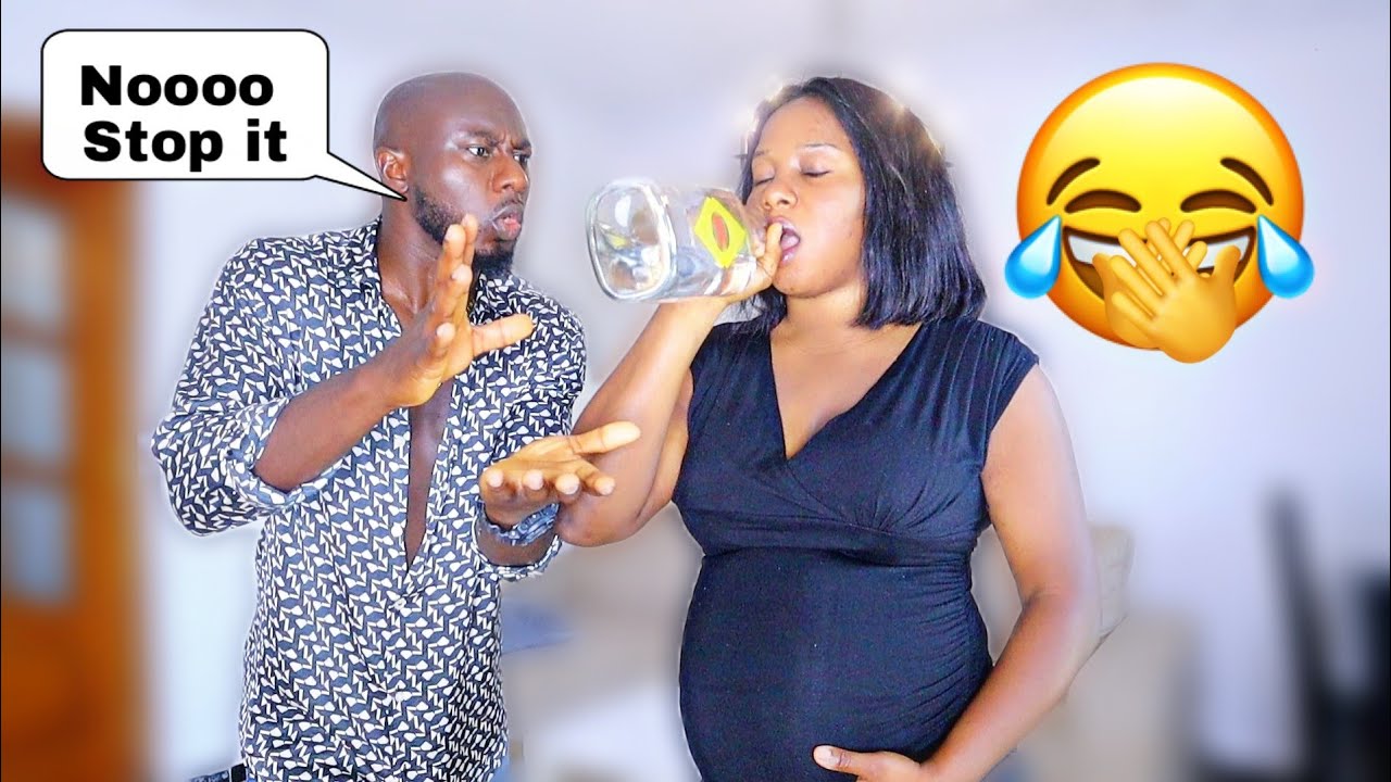 ACTING DRUNK WHILE PREGNANT TO SEE MY HUSBAND'S REACTION | PRANK