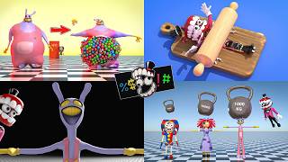 NO ESCAPE: The Amazing Digital Circus Infinite Deaths 🎪😀