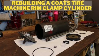 Coats tire machine rim clamp cylinder rebuiild