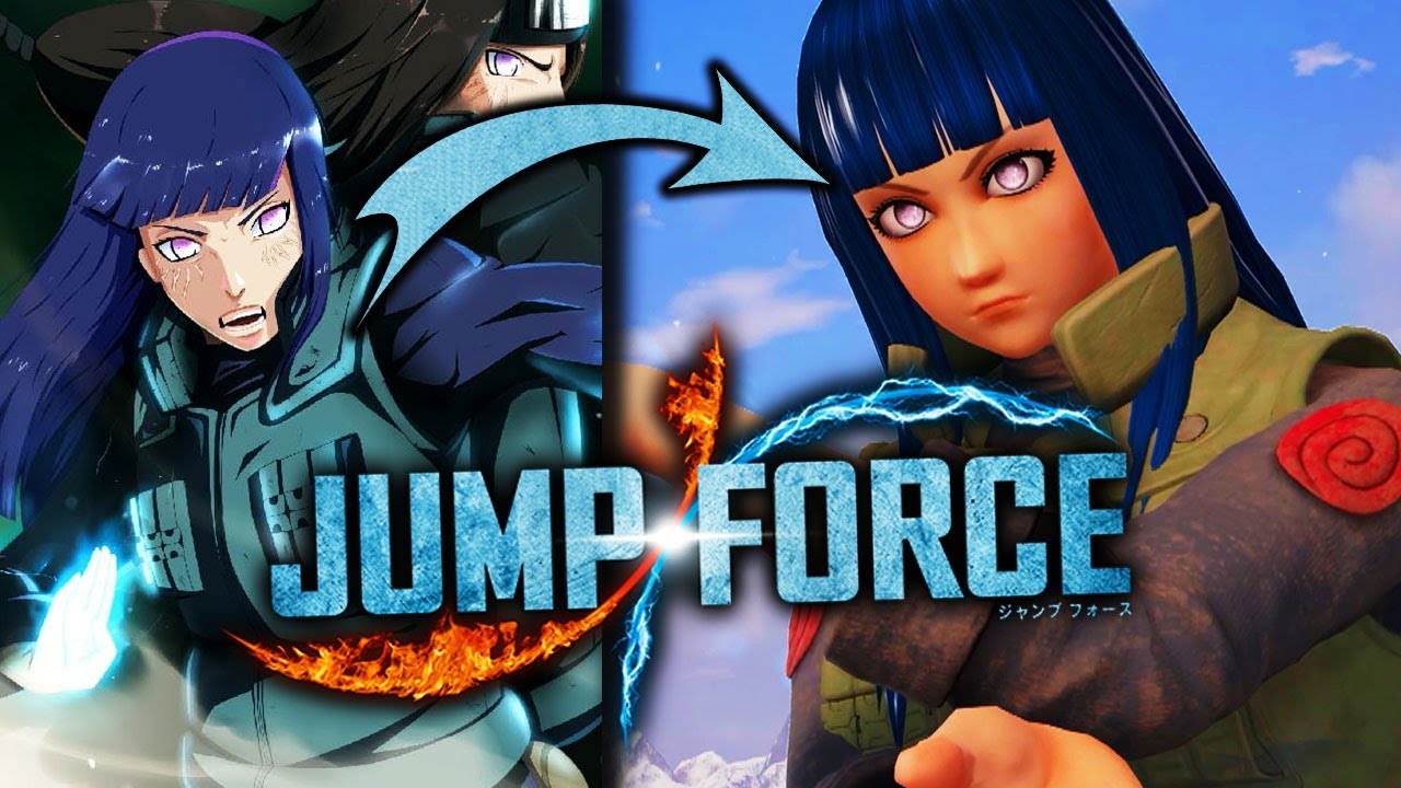 How to CREATE "Hinata Hyuga" In JUMP FORCE | Avatar Tutorials