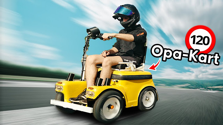 120km/h OPA-KART - Wir testen eure VERRÜCKTEN Fahrzeuge