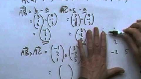 3D equations of lines and planes