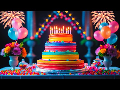 Wishing you a very happy birthday with the best happy birthday song, cakes and lots of love to you 🥳
