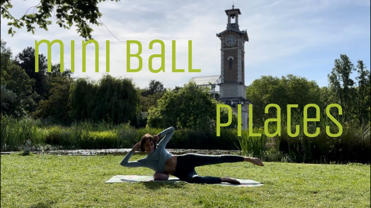 20 MIN PILATES WITH MINI BALL // full body workout - YouTube