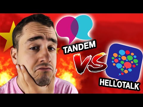 TANDEM vs. HelloTalk : Quelle application pour PRATIQUER le chinois ?
