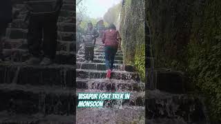Visapur Fort Trek #viral #love #travel #maharashtra #visapurfort #monsoon #rain #viralreels