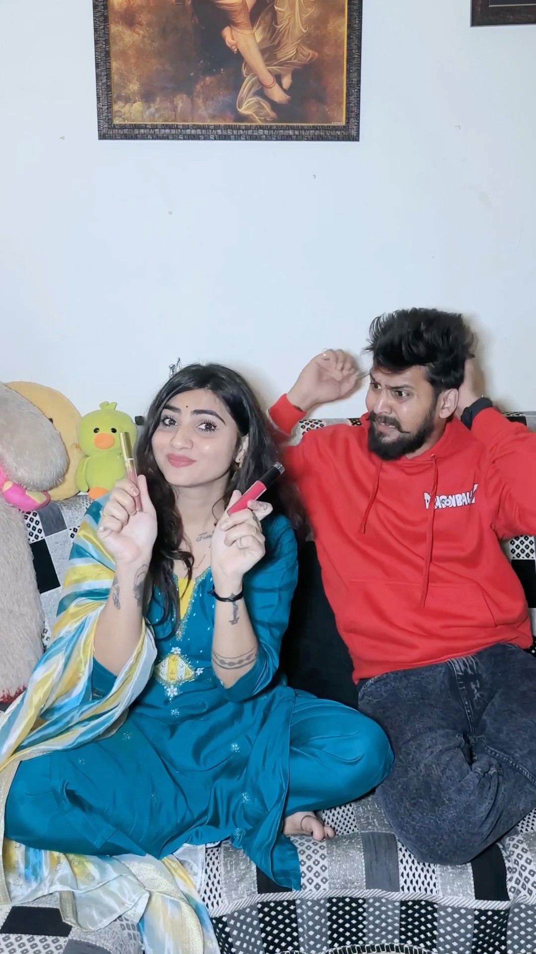 किस colour कि लिपस्टिक लगाउ बताओ ना हमममम??￼ #kajalsoni #comedy #youtubeshorts #funny #viral