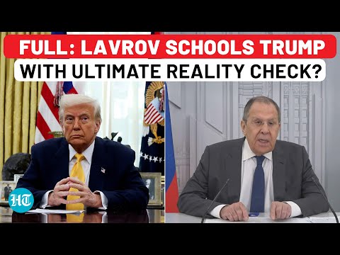 Speech: Trump Faces Brutal Reality Check from Lavrov on Crimea? Kremlin's Big Message For Zelensky