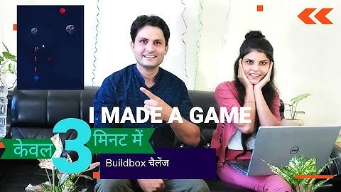 My Sister challenge me to make the game in under 3 minutes and i used buildbox for that.