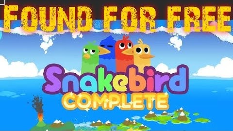 Found for Free - Epic Games Store: Snakebird Complete | Redshirts