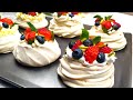 Пирожни Павлова - Бисёр Осон - Зеби Дастархони Ид -  | Pavlova Recipe: Mini Cake