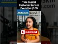 Tata Capital Customer Service Executive Jobs 2025 | Banking Jobs for Freshers &amp; Experienced