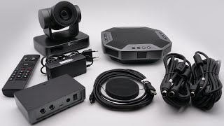 IN THE BOX : Kit de visioconférence Speechi SPE-VA210 (caméra, micro et haut-parleur)