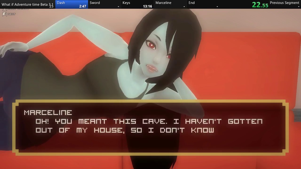 What If Adventure Time Was A 3d Anime Game Speedrun 1610 Beta