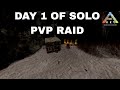 ARK SURVIVAL EVOLVED | DAY 1 OF PVP RAID