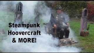 Halloween Steampunk Hoover Craft costume & more!