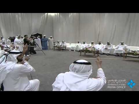 محمد بن راشد يحضر حفل زفاف حميد المنصوري