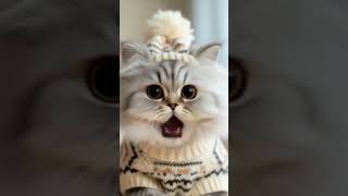 Cat is singing better then me 😂 #cat  #short #funny #cuteCat