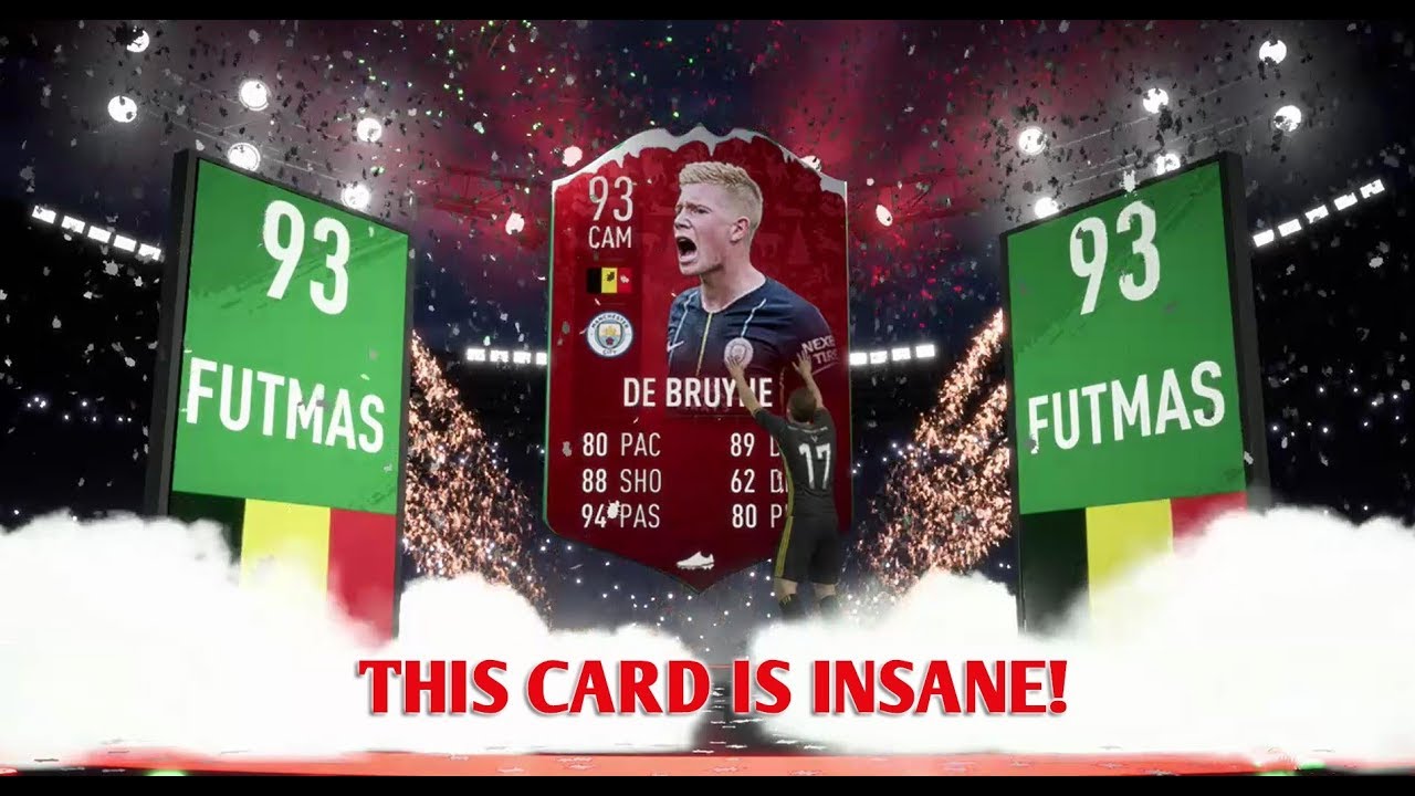 WE GOT FUTMAS KDB! THIS CARD IS INSANE!