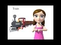 Train - ASL sign for Train - animated