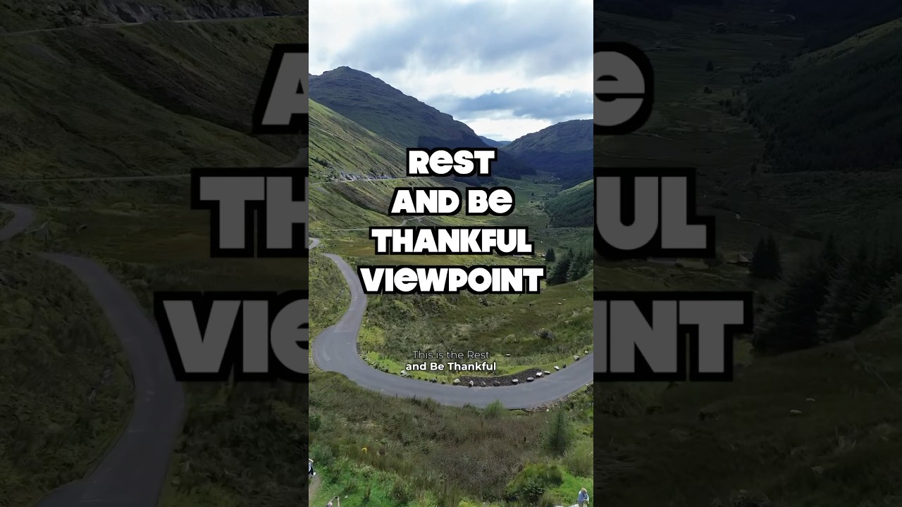 Best view in the West of Scotland - Rest and Be Thankful