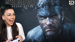 Metal Gear Solid: Snake Eater REACTION - Official Reveal Trailer (MGS 3 Remake)