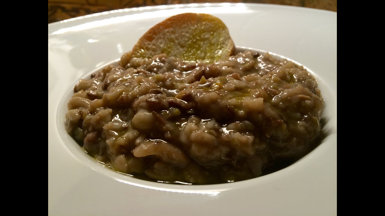 Zuppa di legumi - in 30' nel microonde - YouTube