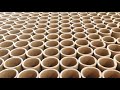 Paper Tube Recutter Trial Video For Uruguayan Customers