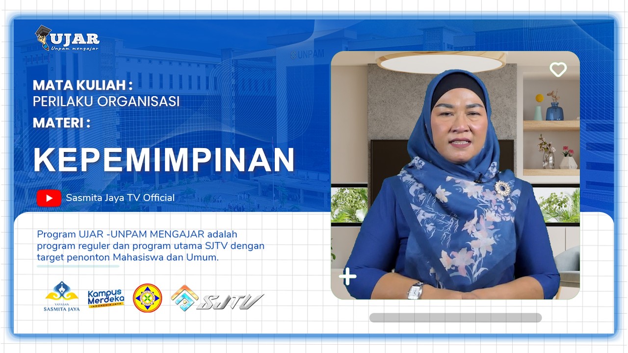 UJAR PERILAKU ORGANISASI PERTEMUAN 12 KEPEMIMPINAN