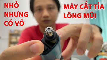 Máy cắt tỉa lông mũi điện Konka - nhỏ nhưng có võ