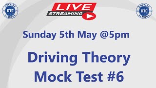 Driving Theory Mock Test #6