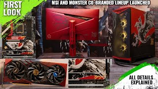 MSI and Monster Hunter Co-Branded Computer Hardware Lineup Launched - Explained All Spec, Features