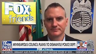 Seattle Police Officers Guild President Mike Solan, interviewed on Fox and Friends 7.4.20