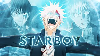 「Starboy ⭐️」Gojo VS Toji「AMV\/EDIT」4K