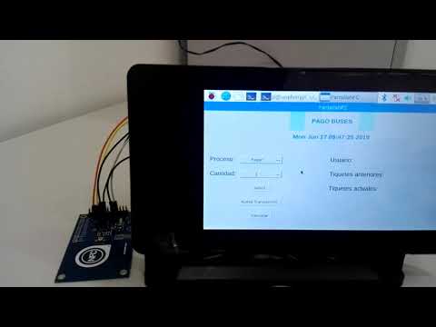 PN532 raspberry Pi 3 model B