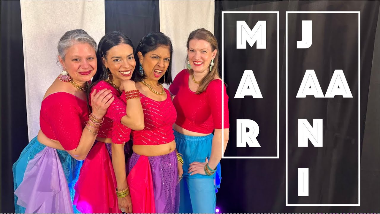 Vignette de la vidéo Marjaani, dansée par Amal, Émilie, Morgan et Nandita