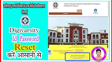 CSVTU Portal Me Digivarsity ka I
