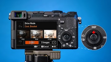 Sony a7C II Exposure Bracketing Setup Tutorial