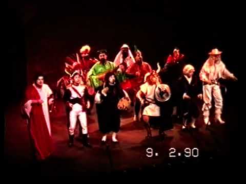 Actuación de ¡Qué derritiera el museo de cera! del COAC 1990