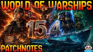🚨  Update 15.4 – Eiserner Kanzler, Kreuzer Heilung & ITA U-Boote 🎉⚓ | World of Warships