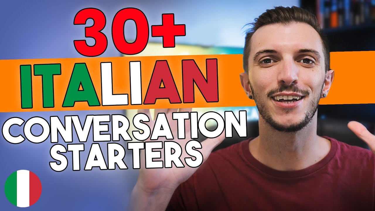How to START A CONVERSATION in ITALIAN [ENG/ITA SUBTITLES]