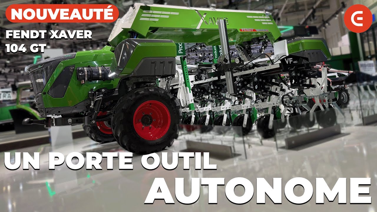 Un porte outil Fendt autonome : Xaver GT 104
