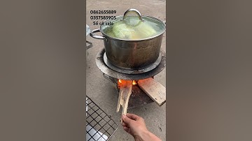 Bếp củi không khói tiện lợi,tiết kiệm,thông minh.thép nhập khẩu dày dặn,bền,ko rỉ.giảm giá #bếpcủi