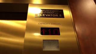 1995 Dover traction elevators @ Bausch & Lomb Plaza  Rochester, NY