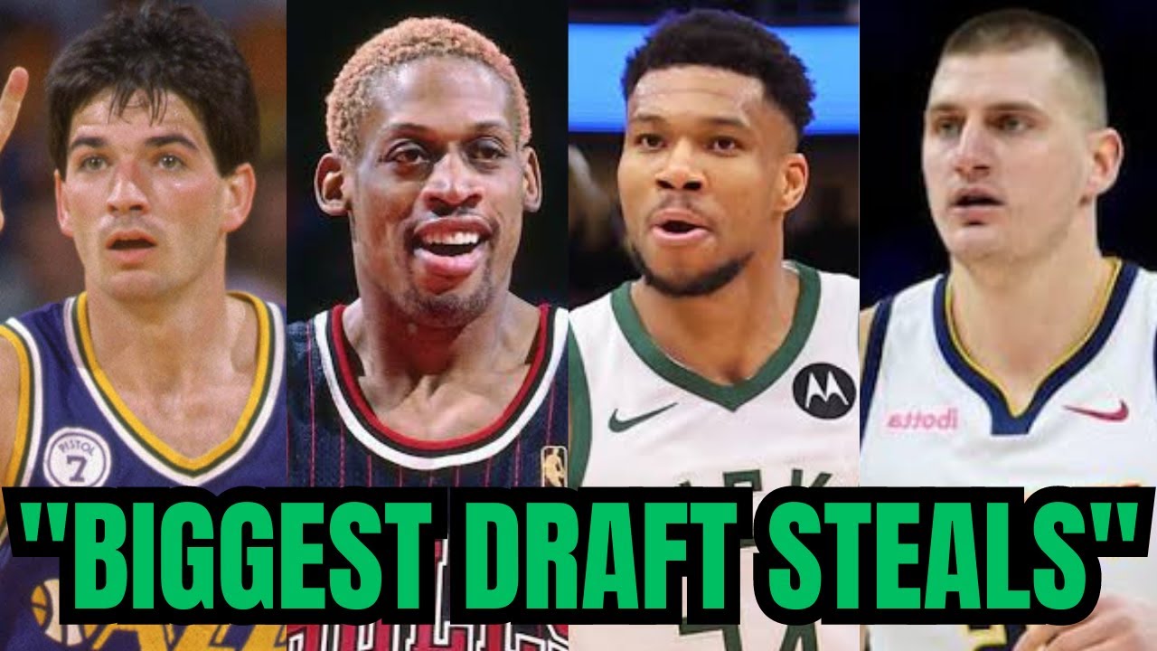 Top 5 Biggest "DRAFT STEALS" in NBA History - YouTube