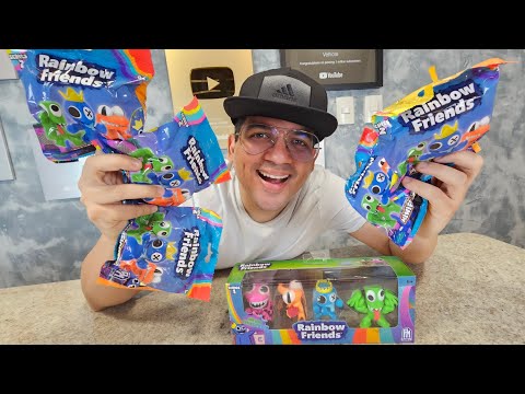ABRINDO PACOTES MISTERIOSOS SUPER RAROS DE RAINBOW FRIENDS!
