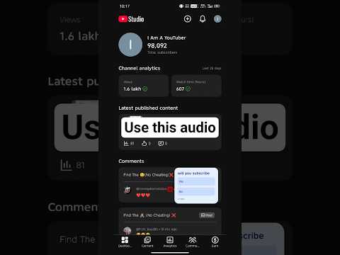 Use this audio