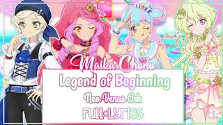 Romaji Lyrics Aikatsu Stars- Legend Of Beginning - Neo Venus Ark