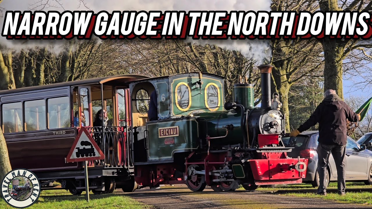 EPIC New Years STEAM UP at the BREDGAR & WORMSHILL LIGHT RAILWAY | ALL Of This In Someones Garden